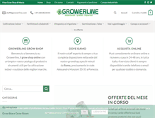 Tablet Screenshot of growerline.com
